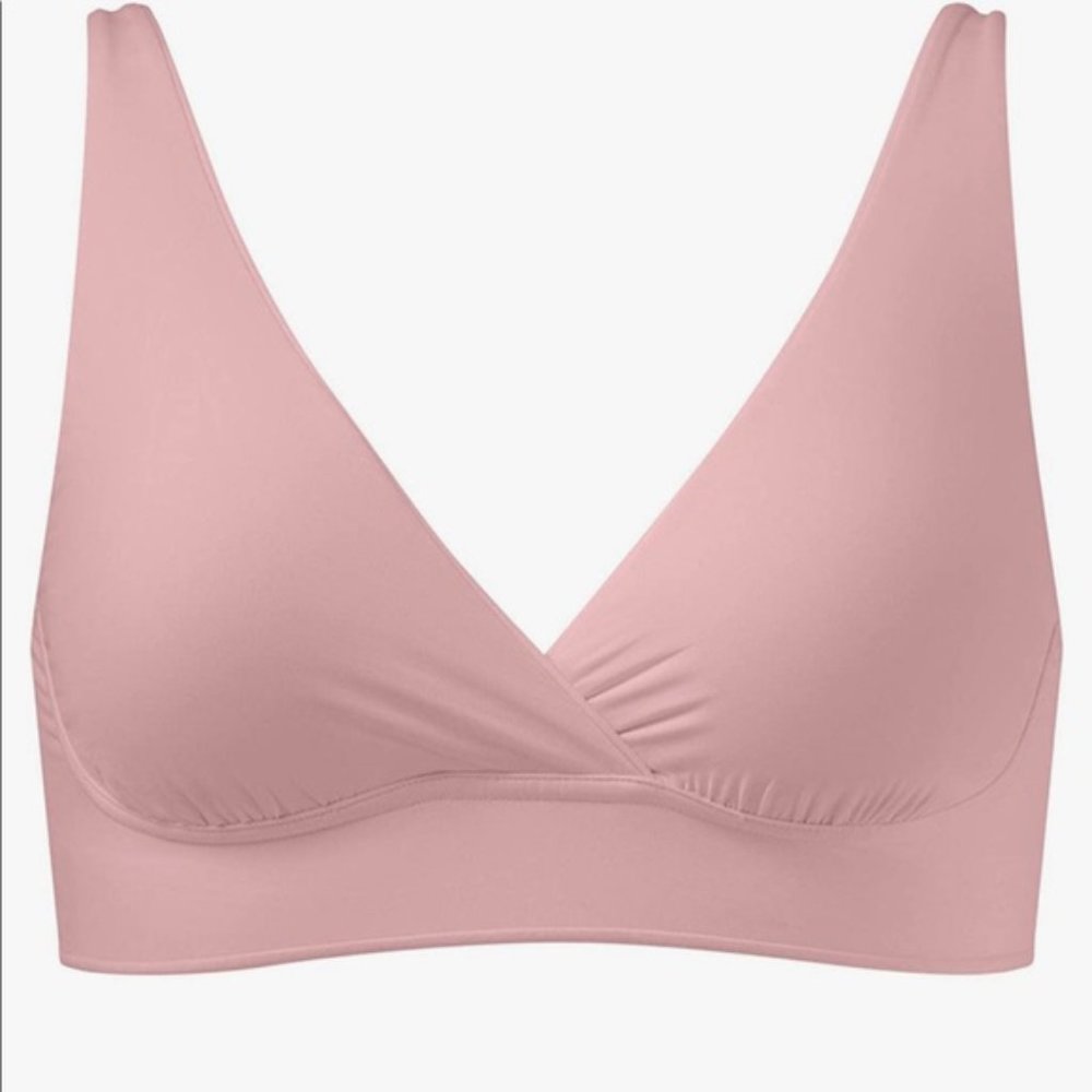 Bravado Ballet Nursing Bra Adjustable Straps Maternity Bralette Striped - Picture 2 of 8